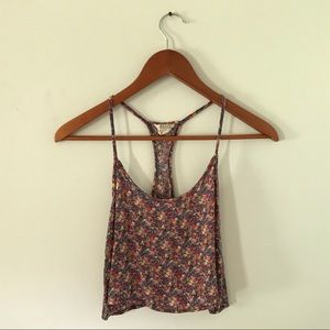Floral tank top
